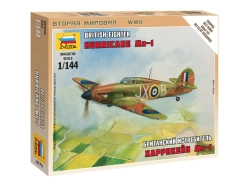 Zvezda Snap Kit – Hawker Hurricane Mk-1 (1:144)