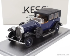 Kess-model Isotta fraschini Tipo 8a Landaulet Sala Semiconvertible Open 1924 1:43 Blue Black