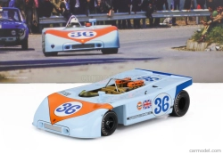 Werk83 Porsche 908/03 Spider Team John Wyer Automotive Engineering Gulf N 36 Targa Florio 1970 Richard Attwood - Bjorn Waldegaard 1:18 Světle Modrá Oranžová