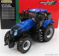Britains New holland T8.435 Tractor 2018 1:32 Modrá Černá