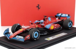 Bbr-models Ferrari F1 Sf-24 Team Scuderia Ferrari N 16 3rd Miami Gp 2024 Charles Leclerc - Con Vetrina - s vitrínou 1:18 červená svetlomodrá