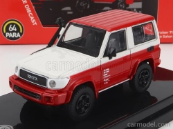 Paragon-models Toyota Land Cruiser 71 Swb Lhd 2014 1:64 červená biela