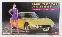 Hasegawa Toyota 2000gt With Girl Figure 1967 1:24 /