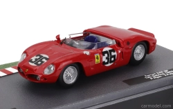 Edicola Ferrari 248sp Spider Team N.a.r.t. N 36 12h Sebring 1962 Peter Ryan - John Fulp 1:43 Červená