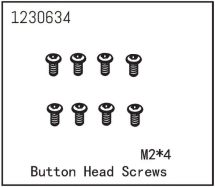 Button Head Screw M2*4 (8)