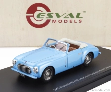Esval model Cisitalia 202 Sc Stabilimenti Farina Cabriolet Open 1947 1:43 Modrá