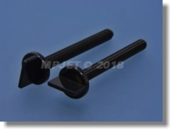 1344 Polyamidová skrutka UNC 1/4 "x60 s krídlovou hlavou