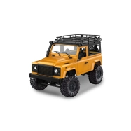 RC auto Land Rover Defender D90, žlté