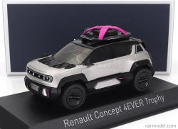 Norev Renault Concept 4ever Trophy E-tech 100% Electric 2022 1:43 Stříbrná Černá