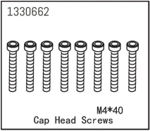 1330662 - Cap Head Screws M4*40 (8)