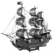 Oceľová súprava Black Pearl, čierna