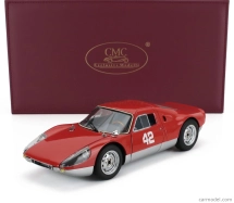 Cmc Porsche 904 Carrera Gts Ch.904-043 N 42 Pebble Beach Auctions 2017 1:18 Červená strieborná