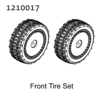 1210017 - Front Pre-glued Tire Set - Buggy (2)