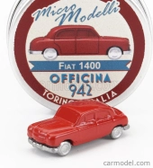 Officina-942 Fiat 1400 1950 1:160 Red