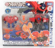 Takara-tomy Takara-tomy Transformers Gravity Optimus Prime cm. 12.0 1:64 Červená modrá