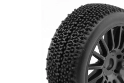 ROCKET 1/8 nalepené BUGGY pneumatiky na čiernych diskoch