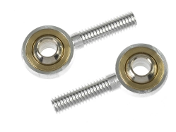 Guľový čap hliníkový vonkajší závit M4, otvor M4