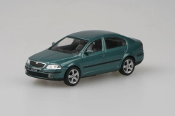 Abrex Škoda Octavia II (2004) 1:43 – zelená island metalíza