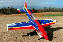 RC letadlo 88" Raven 2,24m, červená/modrá