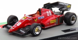 BAZAR-Edicola Ferrari F1  126 C3 N 28 Season 1983 Rene Arnoux 1:43 Red