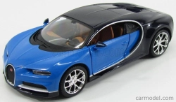 Maisto Bugatti Chiron Le Patron 2016 1:24 Atlantic Blue
