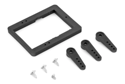 Sada 3 servopák a montážneho rámu (SG-0211MG) SH-91, 1ks.