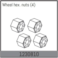 1230810 - Wheel Hex Hubs 12mm (4)