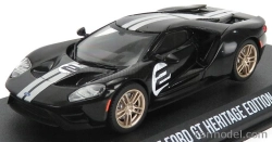 Greenlight Ford usa Gt N 2 Heritage Edition 2019 1:43 Black Silver