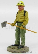Edicola-figures Vigili del fuoco Vigile Del Fuoco Forestale Americano New York City 2003 - Americký hasič 1:32 Zelená Žltá