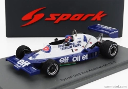 Spark-model Tyrrell F1 008 N 4 2nd Austrian Gp 1978 P.depailler 1:43 Blue White