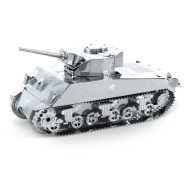 Oceľová stavebnica tank Sherman
