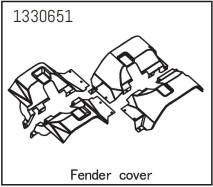 1330651 - Fender Cover Set - Yucatan