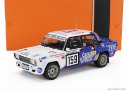 Ixo-models Lada fiat 2105 Vfts N 159 Rally 1000 Lakes 1987 Eugenijus Tumalevicious - Pranas Videika 1:18 Bílá Modrá