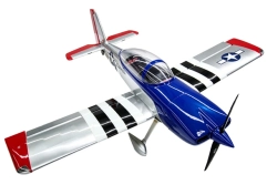 77" RV8 ARF - stříbrno-červená 1,95m