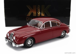 Daimler 250 V6 Lhd 1962 v mierke kk - Hnedý interiér 1:18 Červená