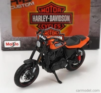 Maisto Harley davidson Xr1200x 2011 1:18 Oranžová Černá