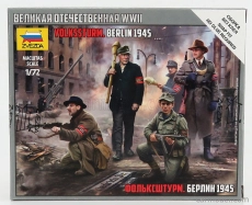 Zvezda Figures Soldati - Soldiers Military Berlin 1945 1:72 /