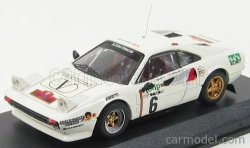 Najlepší model Ferrari 308 Gtb N 6 Rally Elba 1985 Roggia - Ercolani 1:43 White