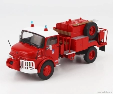 Edicola Mercedes benz Laf 911 Camiva Cisterna Sapeurs Pompiers Francúzsko 1973 1:43 Červená biela