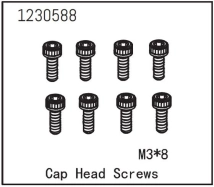 Cap Head Screw M3*8 (8)