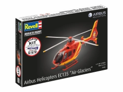 Starter Kit vrtulník 74986 - Airbus EC135 "Air-Glaciers" (1:72)