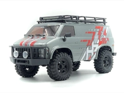 Mini Crawler Hobby Plus / Absima CR-18P EVO-V2 Rock Van 1:18 RTR - šedý