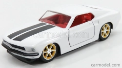 Jada Ford usa Roman's Mustang Custom Anvil Halo 1969 - Fast & Furious Vi (2013) 1:32 Bílá