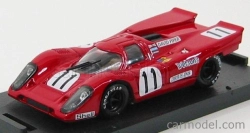 Brumm Porsche 917 K 1000 Km Monza 1970 N 11 Piper - Ad. 1:43 Červená