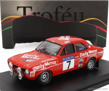 Trofeu Ford england Escort Rs 1600 Mki (nočná verzia) N 7 Winner Rally Scottish 1972 Hannu Mikkola - Hamish Cardno 1:43 Červená