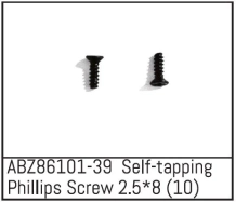 ABZ86101-39 - Self-tapping Phillips Screw 2.5*8 - Mini AMT (10)