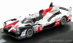 Spark-model Toyota Ts050 Hybrid Team Toyota Gazoo Racing N 8 Winner 24h Le Mans 2019 S.buemi - K.nakajima - F.alonso 1:87 Bílá Červená Černá