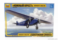 Zvezda Airplane Southern Cross 1929 1:72 /