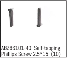 ABZ86101-40 - Self-tapping Phillips Screw 2.5*15 - Mini AMT (10)