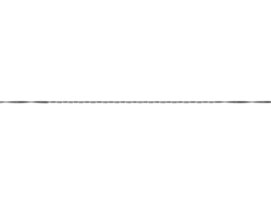 Olson list do lupénkové pilky 0.81x0.81x127mm spirálový (12ks)